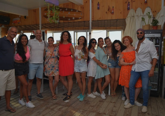 Alumnos salsa Málaga